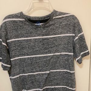 Grey striped shirt
